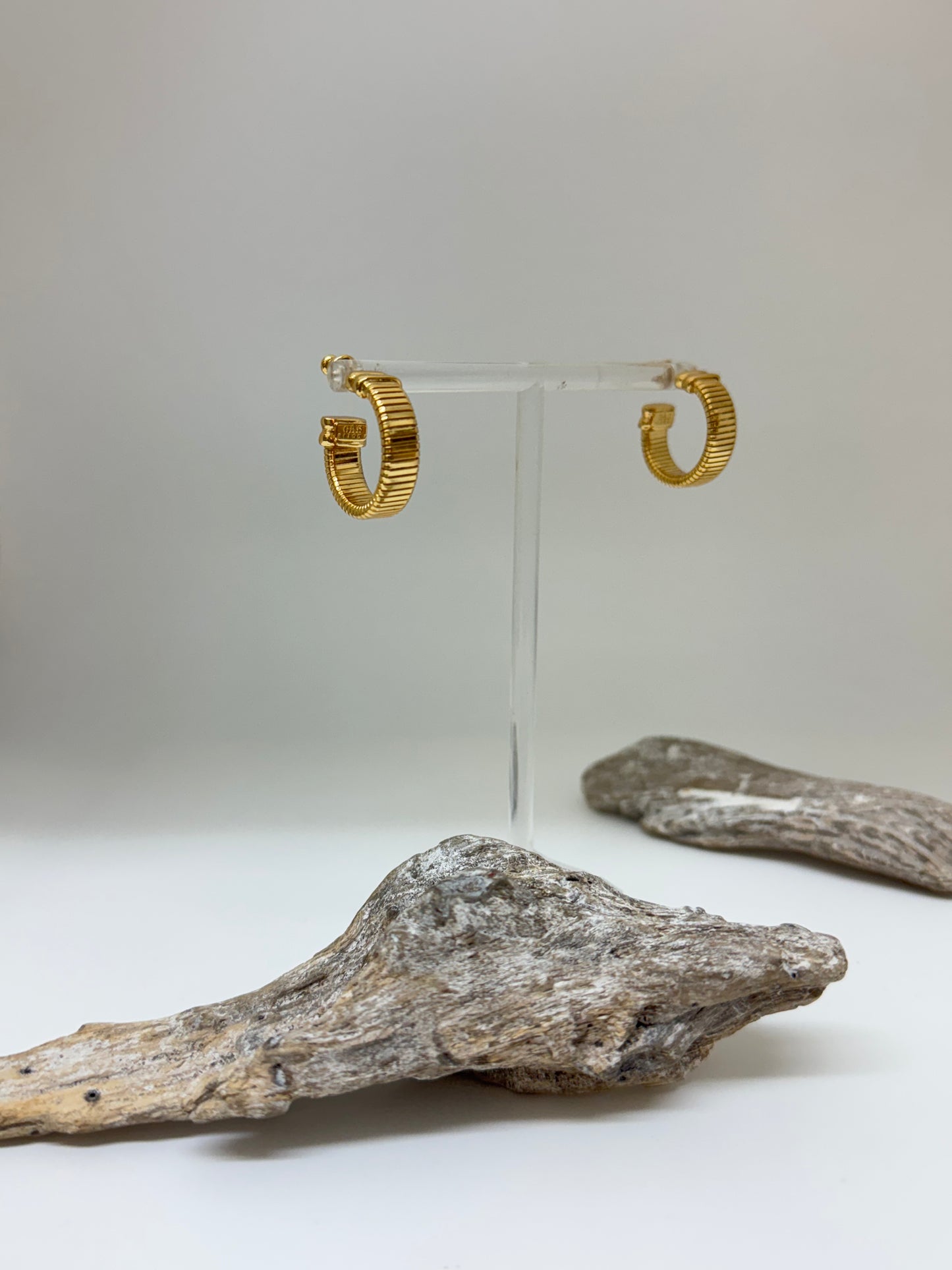 Boucles Milo Mini Fabriqué à la main à Marseille en France Gas bijoux Boucles Milo Mini