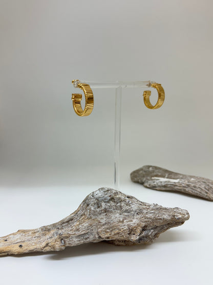 Boucles Milo Mini Fabriqué à la main à Marseille en France Gas bijoux Boucles Milo Mini