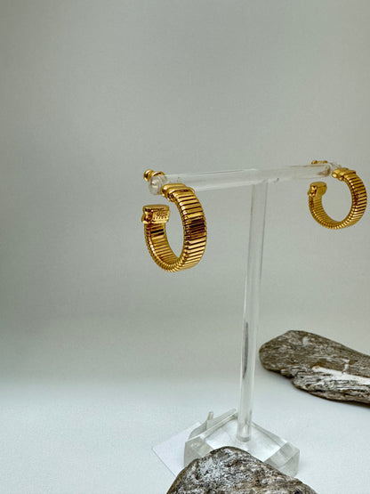 Boucles Milo Mini Fabriqué à la main à Marseille en France Gas bijoux Boucles Milo Mini