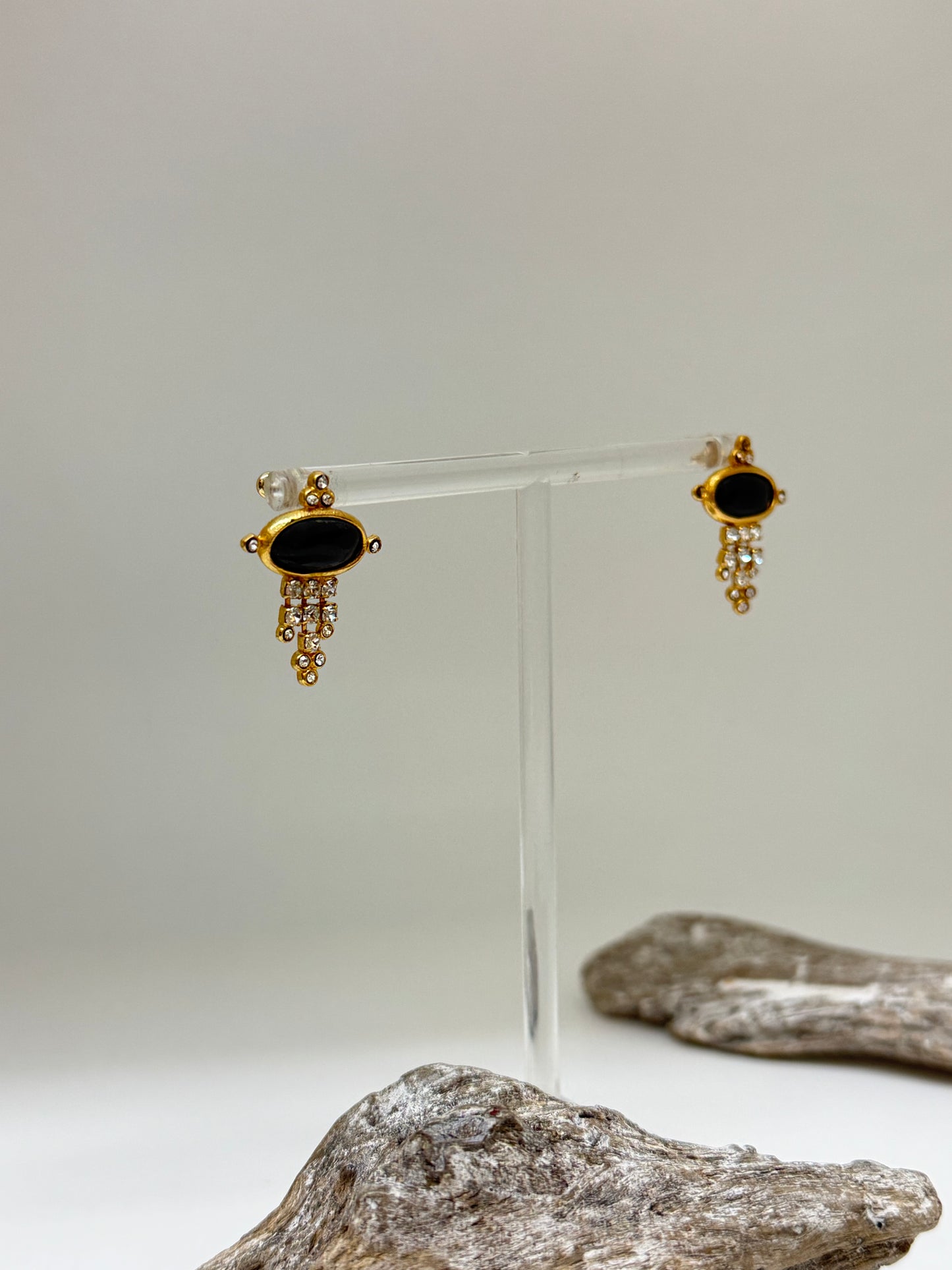 Boucles d'oreilles Tiki Fabriqué à la main à Marseille en France Gas bijoux Boucles d'oreilles Tiki