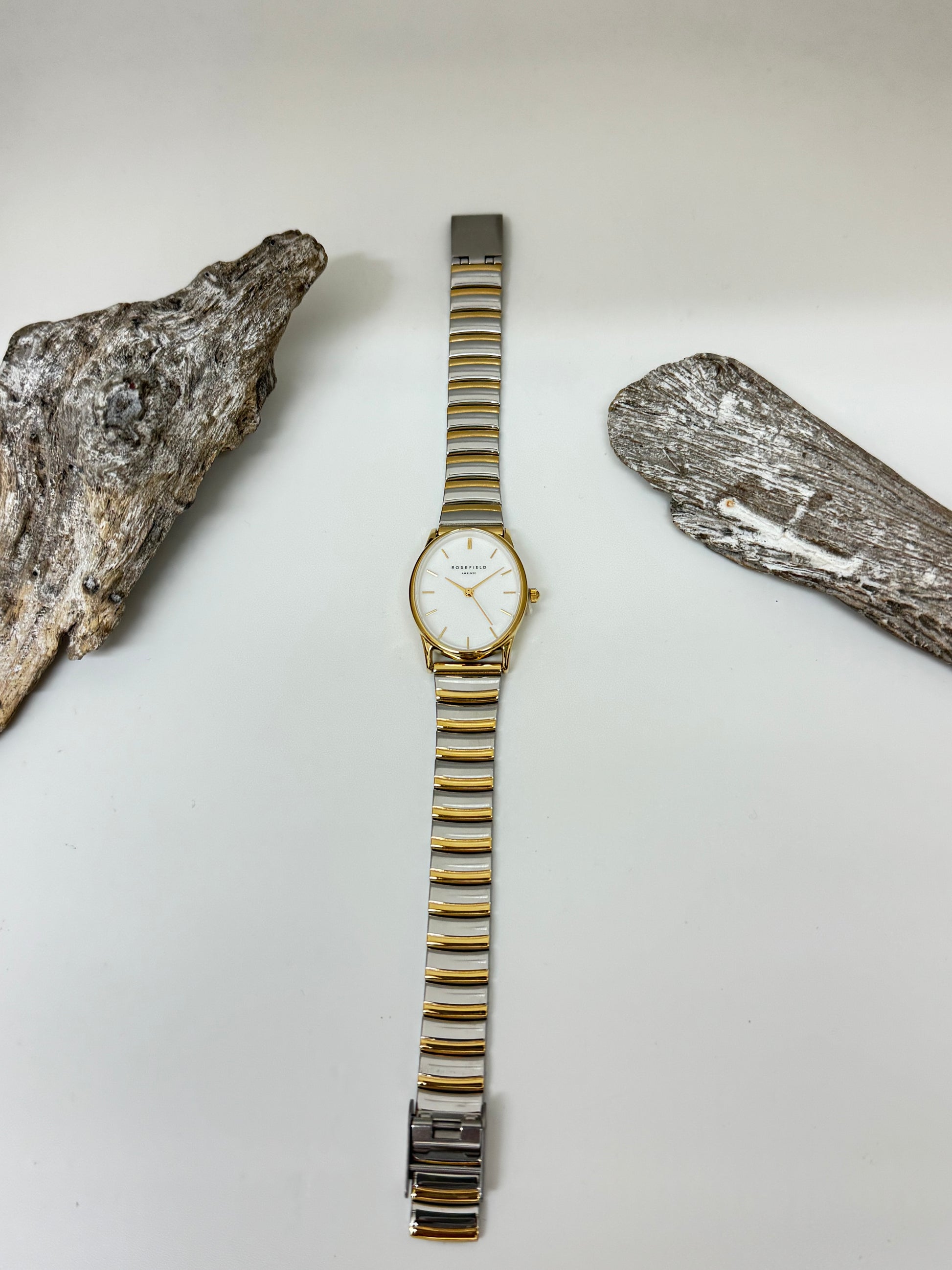 Perle ovale bicolore Dessiné à  Amsterdam/NY Perle ovale bicolore OVWDSG-OV17