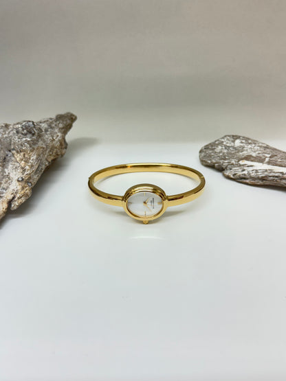 Montre bangle bracelet or Dessiné à  Amsterdam/NY Montre bangle bracelet or STWGSG-ST05