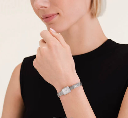 Montre Mini Octagon Argent Rosefield Montre Mini Octagon Argent MWSMS-M04