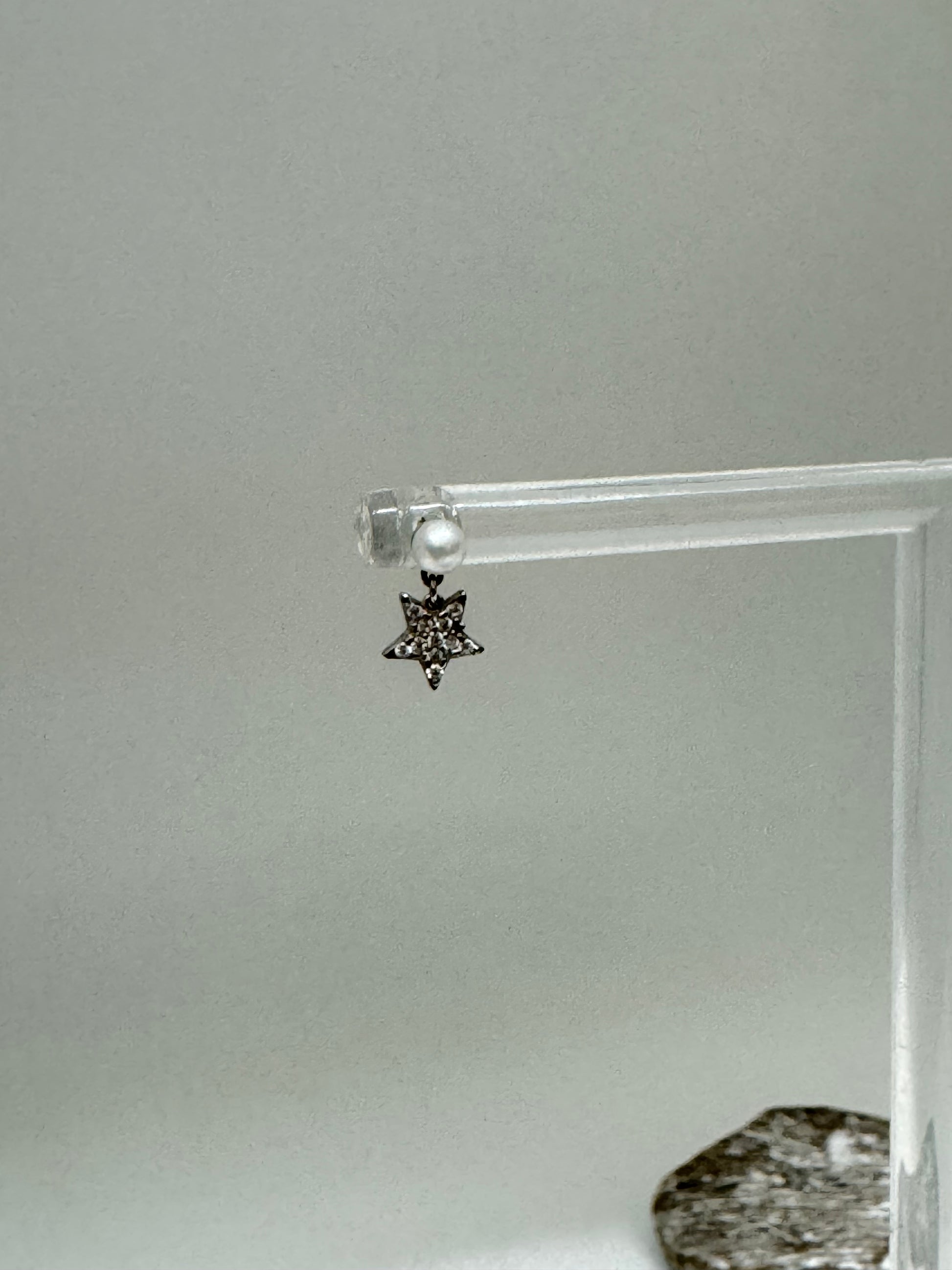 Boucles d'oreilles pendantes Étoiles sur Argent sterling Kurshuni Boucles d'oreilles Étoiles KX339-3