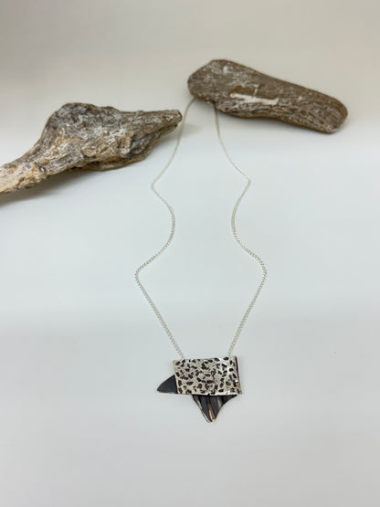 Collier Poinçonné Argent 925 Fait main à Montréal Nicole Gauvin P-346