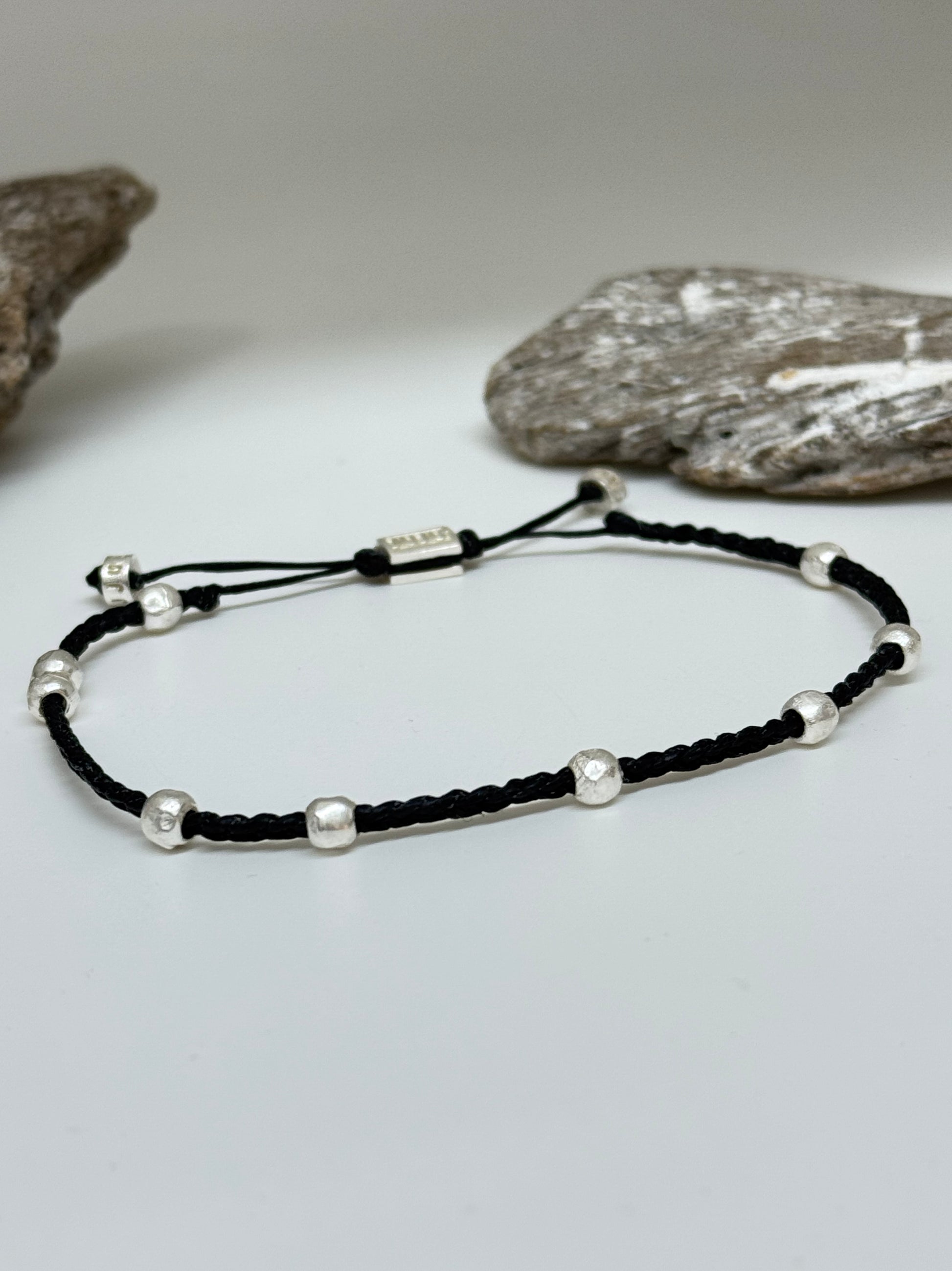 Bracelet rond noir Fait main en Turquie JuJu mood rond ccb-307-noir