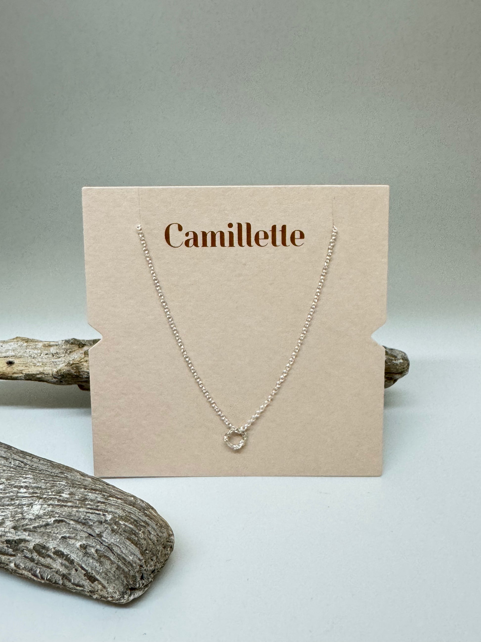 Le Collier Amalgame - Argent Sterling Fait à Montréal  Camillette Collier Le Collier Amalgame - Argent Sterling Fait à Montréal