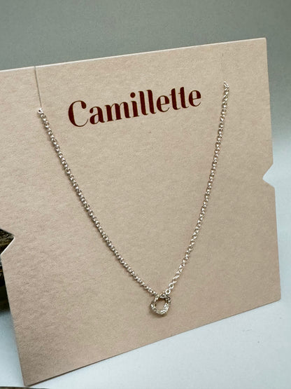 Le Collier Amalgame - Argent Sterling Fait à Montréal  Camillette Collier Le Collier Amalgame - Argent Sterling Fait à Montréal
