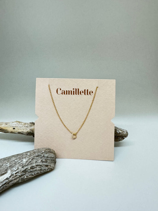 Collier Amalgam or 10 carats Fait à Montréal Camillette Collier Le Collier Amalgame - Or 10 carats Fait à Montréal