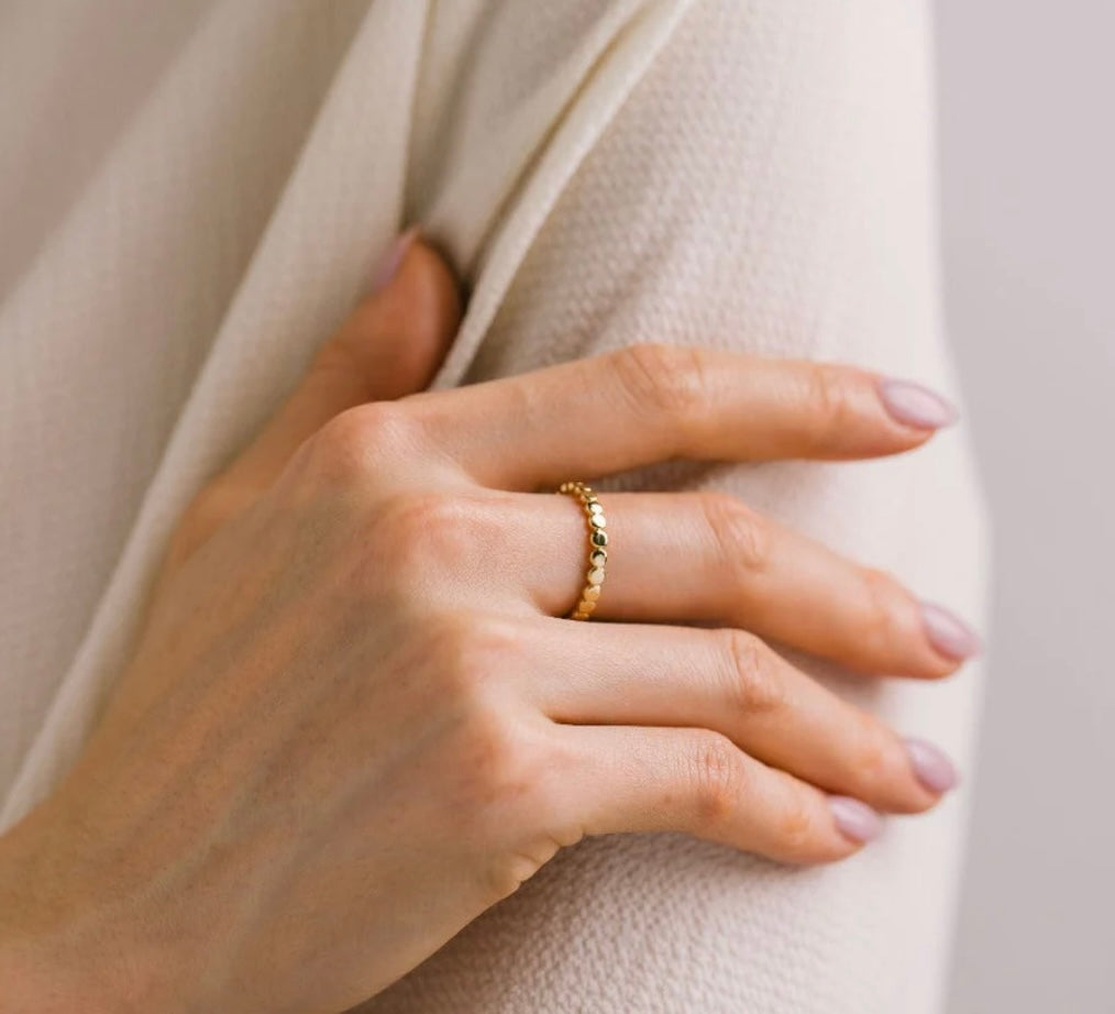 Bague Cléo Laiton plaqué or/rhodium  Lovers Tempo Bague Cléo