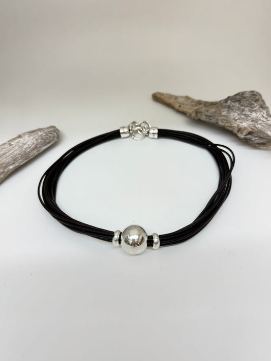 Le collier Juno court Fabriqué par des Artisans d'Espagne Ciclon 256807