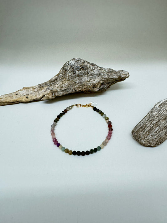 Bracelet Tourmalines Gold Filled fait à la main à Amsterdam Blinckstar 2302a17