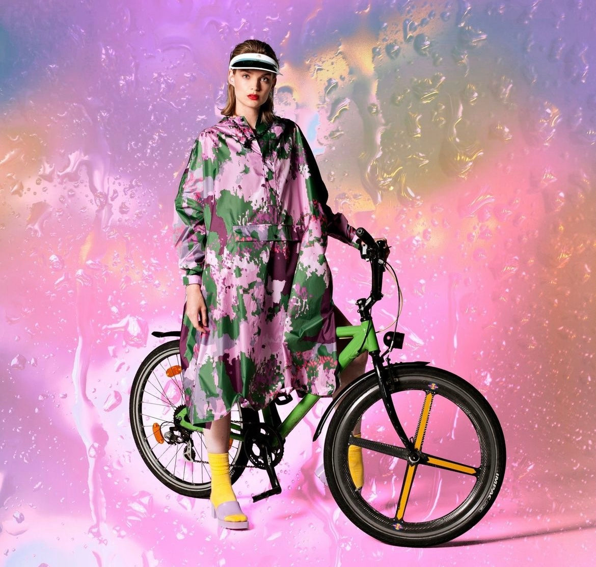 Digit Spring Imperméable 100% polyestère Rain Kiss Digit Spring Poncho