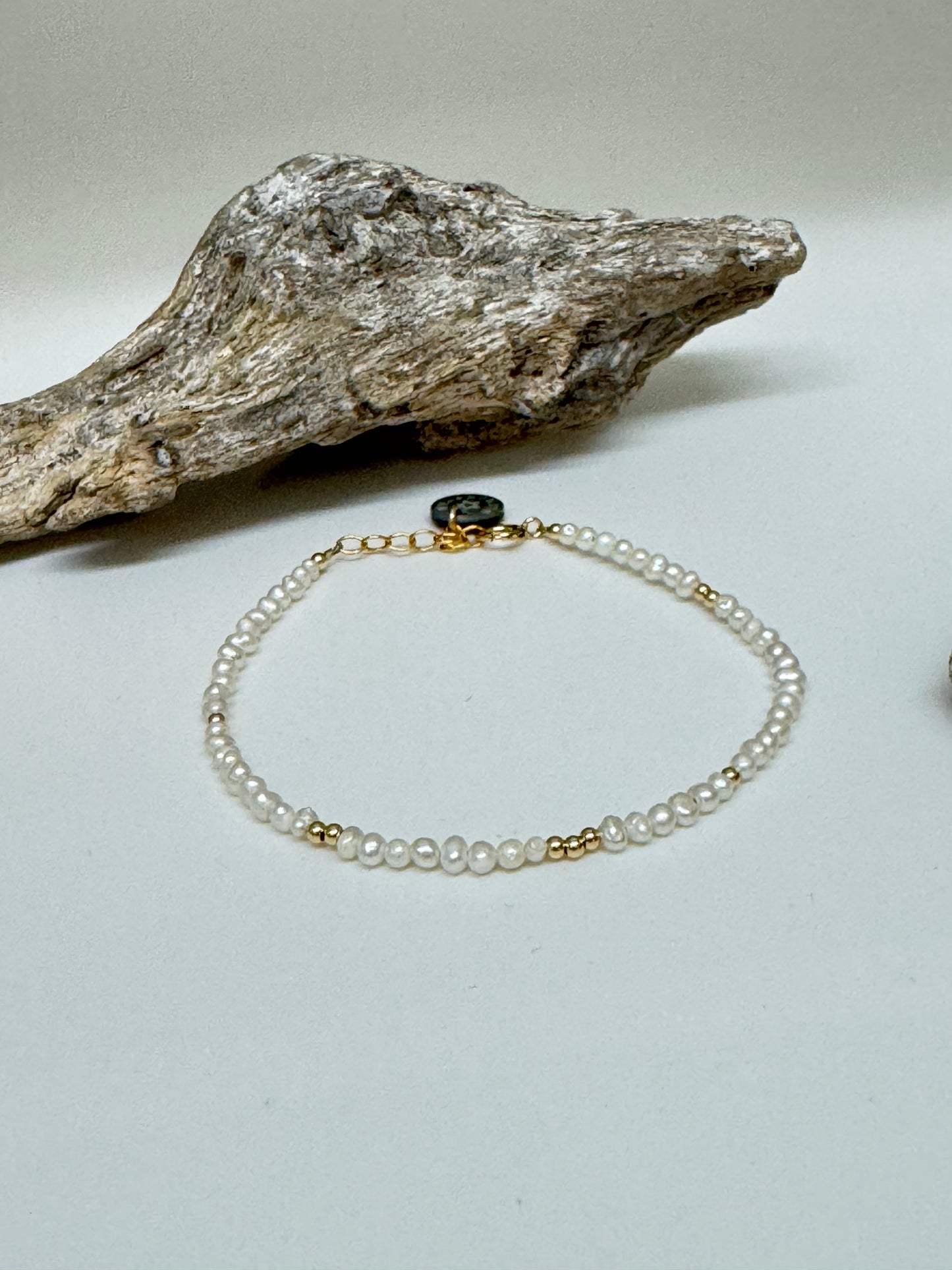 Bracelet Miyuki Perles d'eau douce Gold Filled fait à la main à Amsterdam Blinckstar 252a01