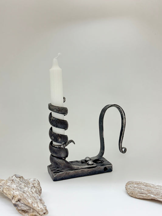 Chandelier en Fer Forgé Twist Fait main à Pont-Rouge La Forge des Pins