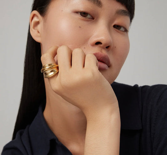 Leona ring Dessinée par Jenny Bird Leona ring JB494-HPG-E