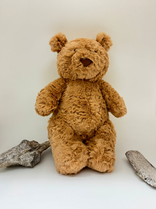 Bartholomew l'ourson, peluche dessinée à Londres Bartholomew l'ourson Jellycat BARM3BR