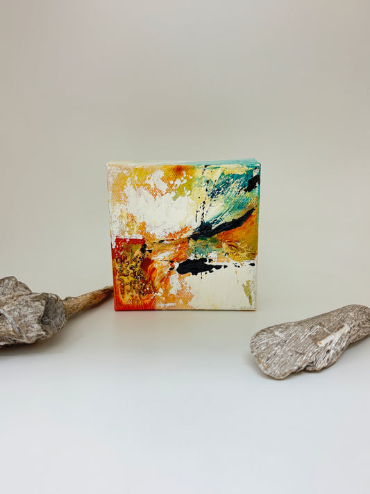 Éclat Louise Larose Éclat peintre 4 x 4 professionnelle Montréal Louise Larose Artiste