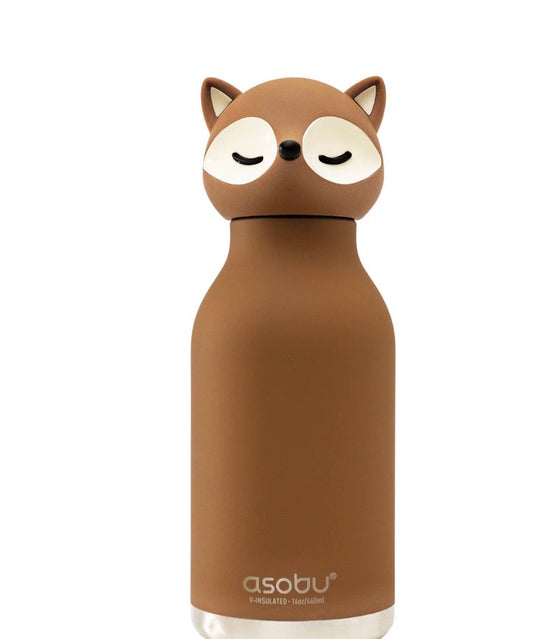 Fox Bestie bottle Asobu dessinée à Montréal Bouteille de renard SBV44 fox