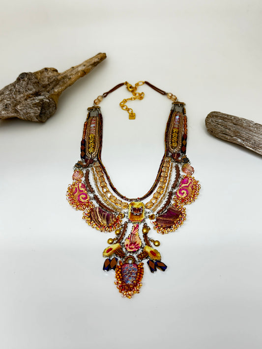 Collier Uma, vin de prune Vin AyalaBar fabriquée au Moyen Orient H3630