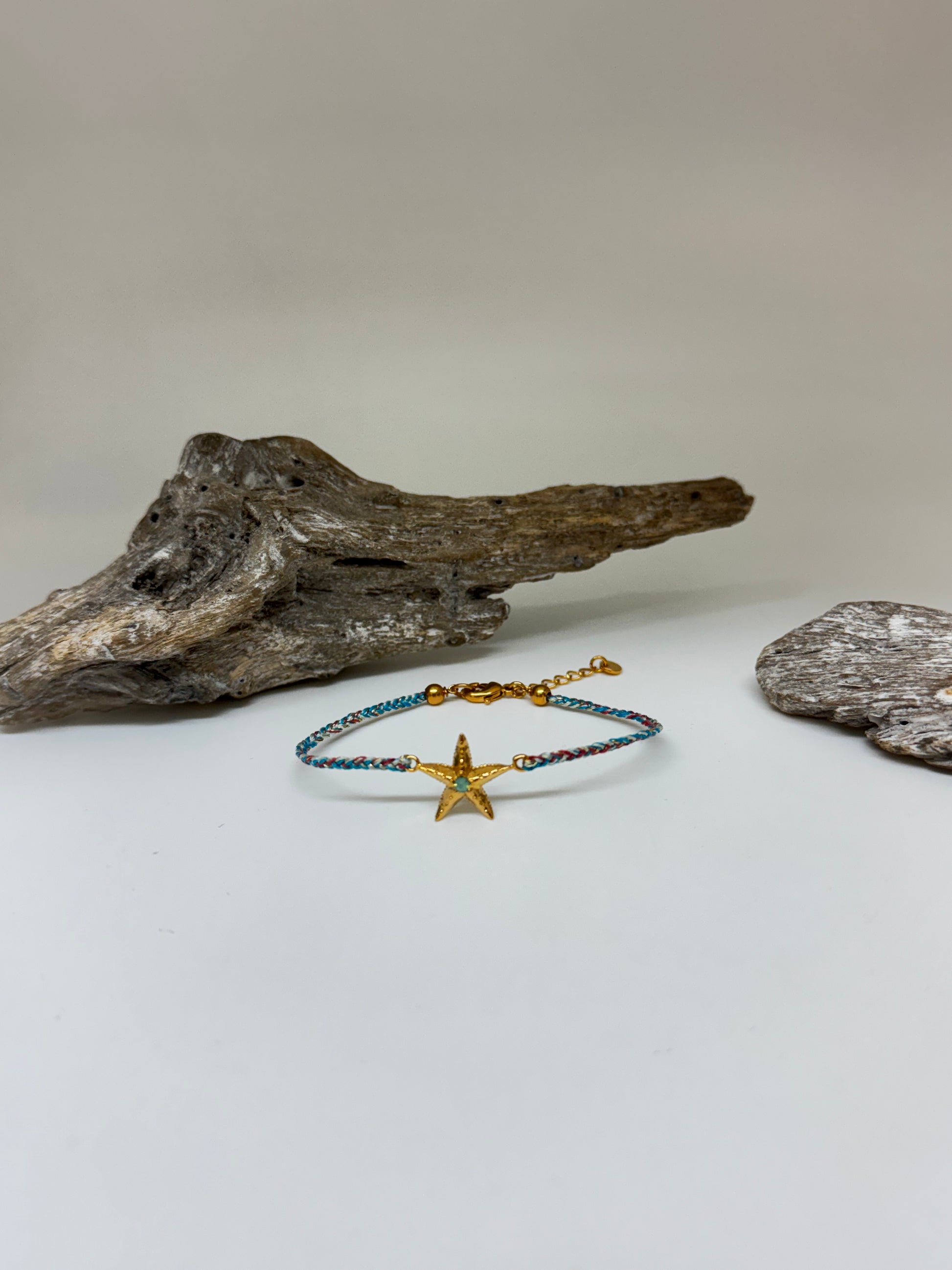 Bracelet ajustable simple étoile de mer - Summer Franck Herval 13-73293