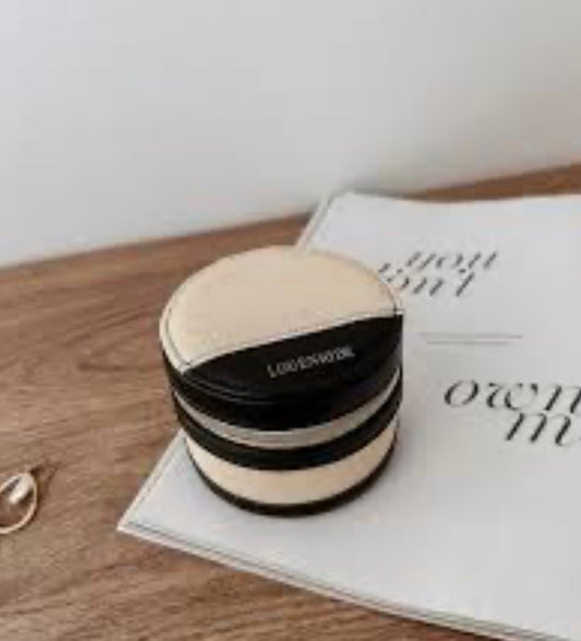 Boîte à bijoux Loz - Toile/Noir Louenhide Boîte à bijoux Loz - Toile/Noir 3476CANBLK