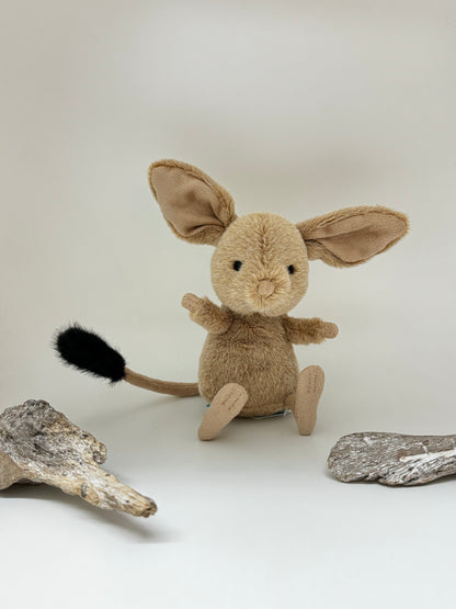 Jerboa peluche dessinée à Londres Jellycat Jerboa JER3RAT