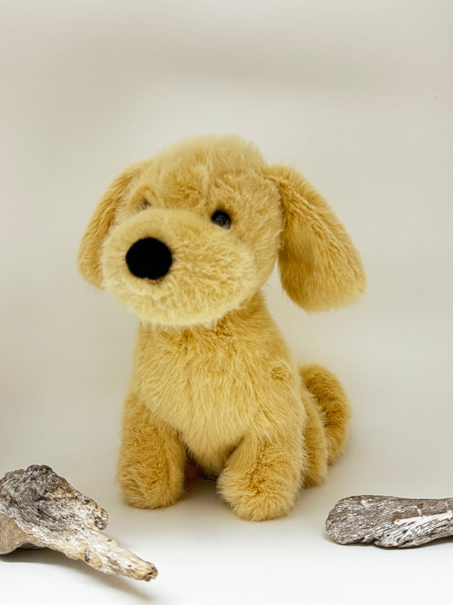 Golden puppy peluche dessinée à Londres Jellycat Chiot doré MAL3DOG