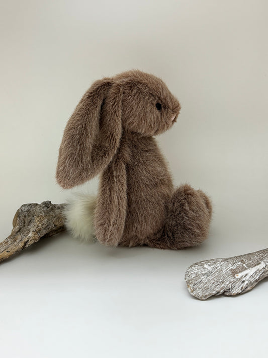 Lapin duveteux faon peluche Jellycat dessinée à Londres Lapin duveteux faon BASS6BR