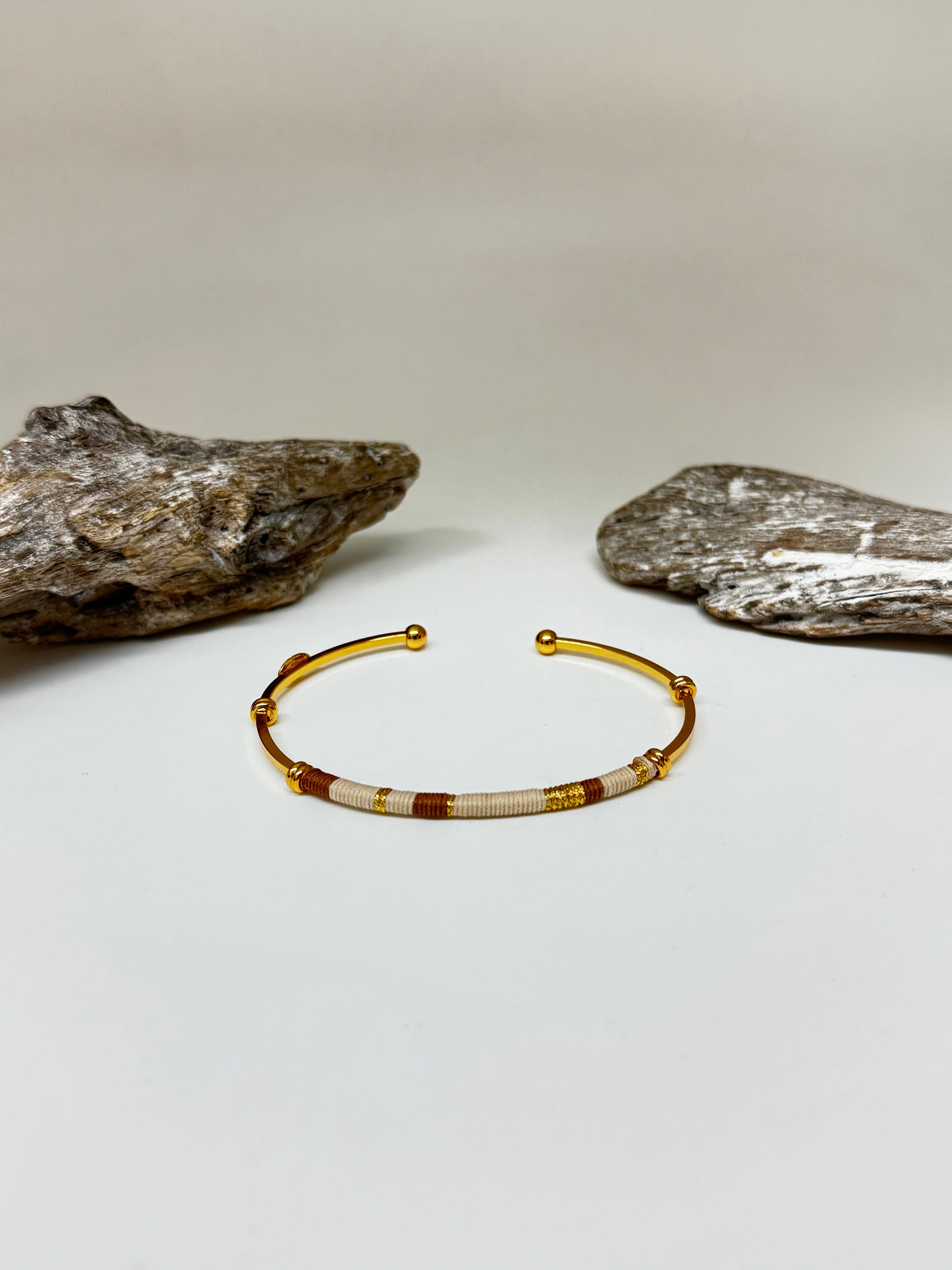 Bracelet Zanzibar Rosa Fabriqué à la main à Marseille en France Gas bijoux Bracelet Zanzibar