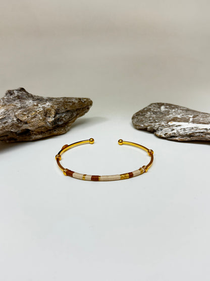 Bracelet Zanzibar Rosa Fabriqué à la main à Marseille en France Gas bijoux Bracelet Zanzibar