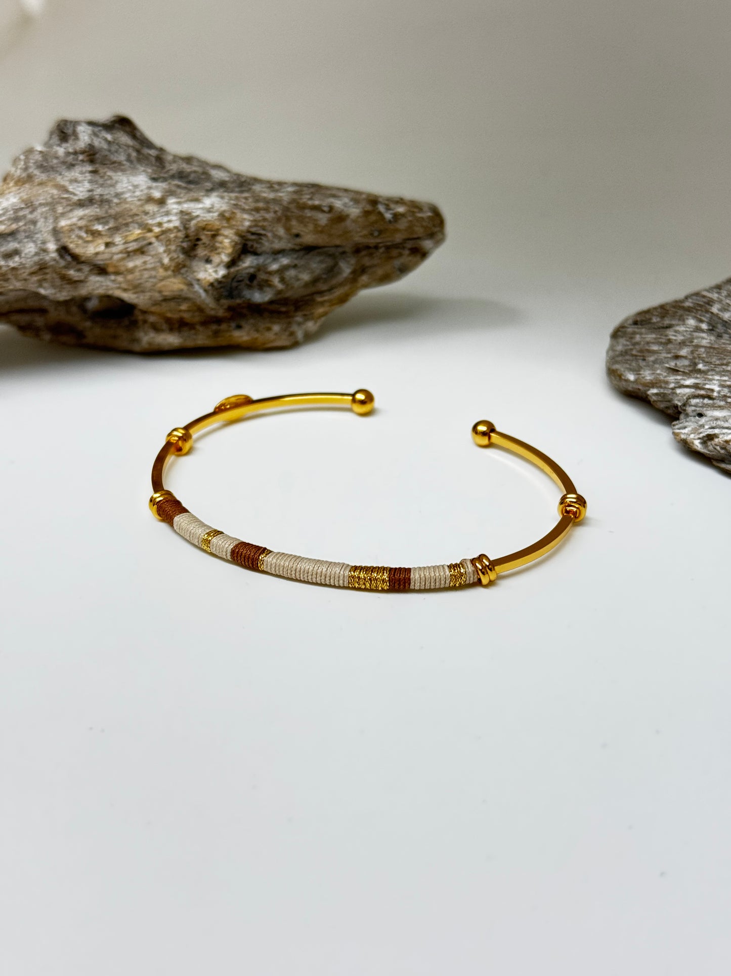 Bracelet Zanzibar Rosa Fabriqué à la main à Marseille en France Gas bijoux Bracelet Zanzibar