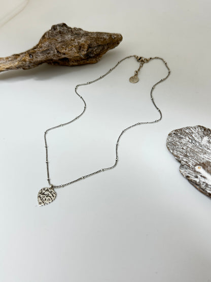 Collier Love mini argent Fabriqué à la main à Marseille en France Gas bijoux Love mini