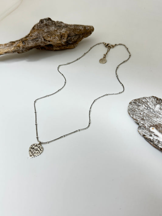 Collier Love mini argent Fabriqué à la main à Marseille en France Gas bijoux Love mini