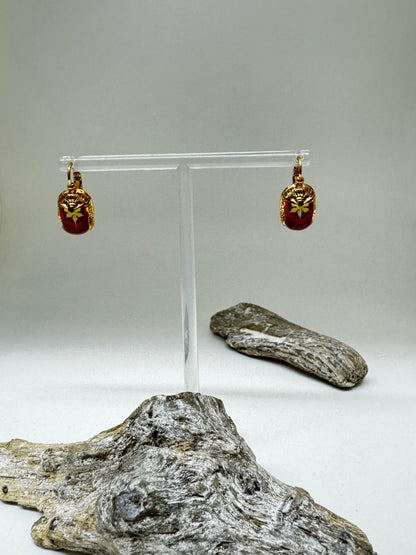 Boucles d'oreilles Scaramouche Bijoux Produite à Marseille Gas bijoux Scaramouche Bijoux