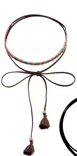Collier Track choker plaquées or Mishky Fait à la main en Colombie Mishky 113-4474-01
