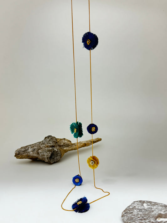 Zumba Thread Collier plaquées or Mishky Fait à la main en Colombie Mishky 113-4260