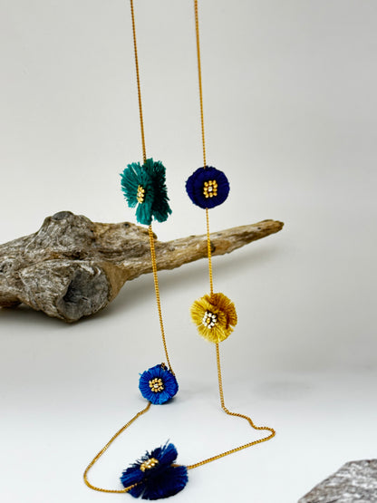 Zumba Thread Collier plaquées or Mishky Fait à la main en Colombie Mishky 113-4260