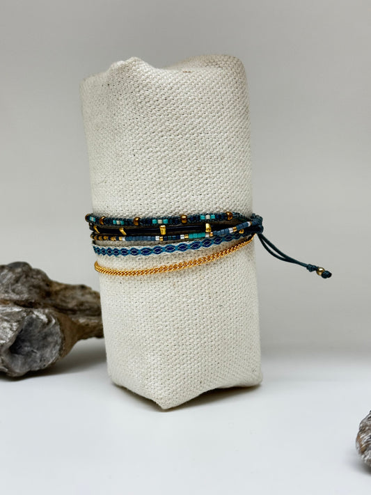 Bracelet Maya small Artisanal Perle Japonaise Miyuki Mishky Fait en Colombie Bracelet Maya small