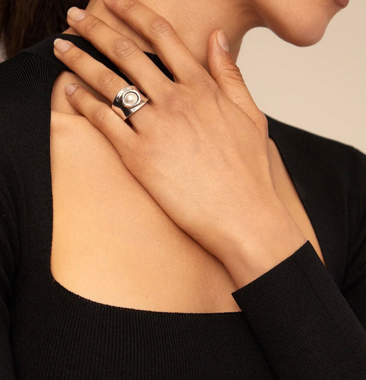 Bague Mi Talisman ring Fabriqué en Espagne Uno de 50 Mi Talisman ring an10621mtl