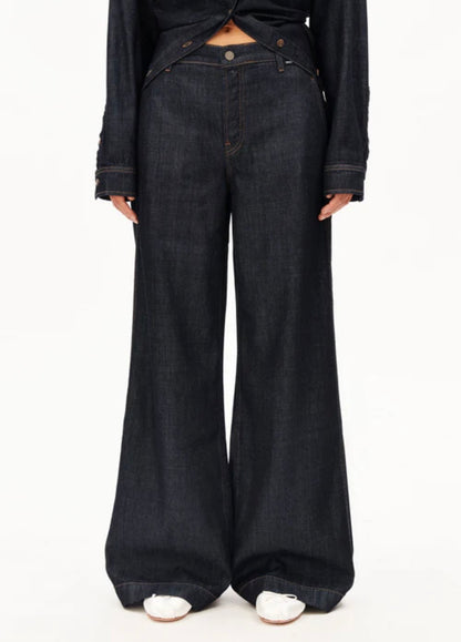 ASTRAEAAS PANTALON EN JEAN Mélange de coton biologique Armed Angel STRAEAAS PANTALON EN JEAN