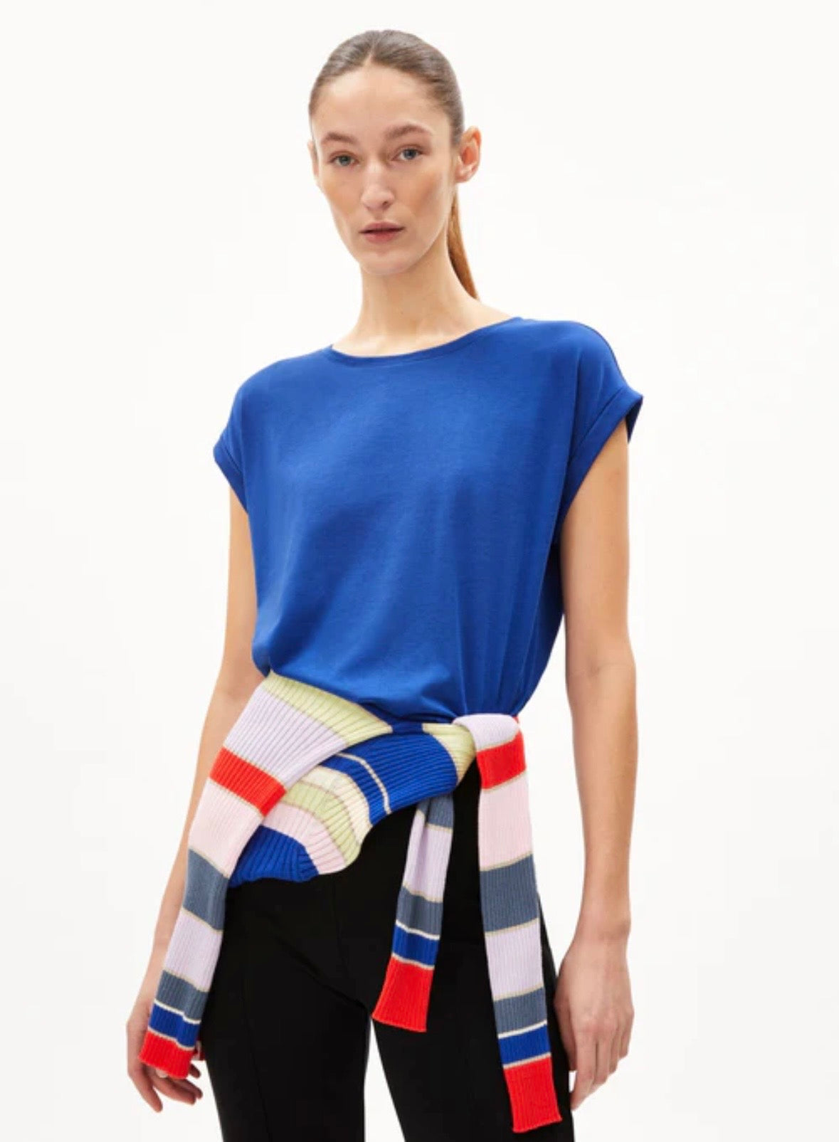 JILAANA T-SHIRT Tencel Lyocell Armed Angel JILAANA T-SHIRT