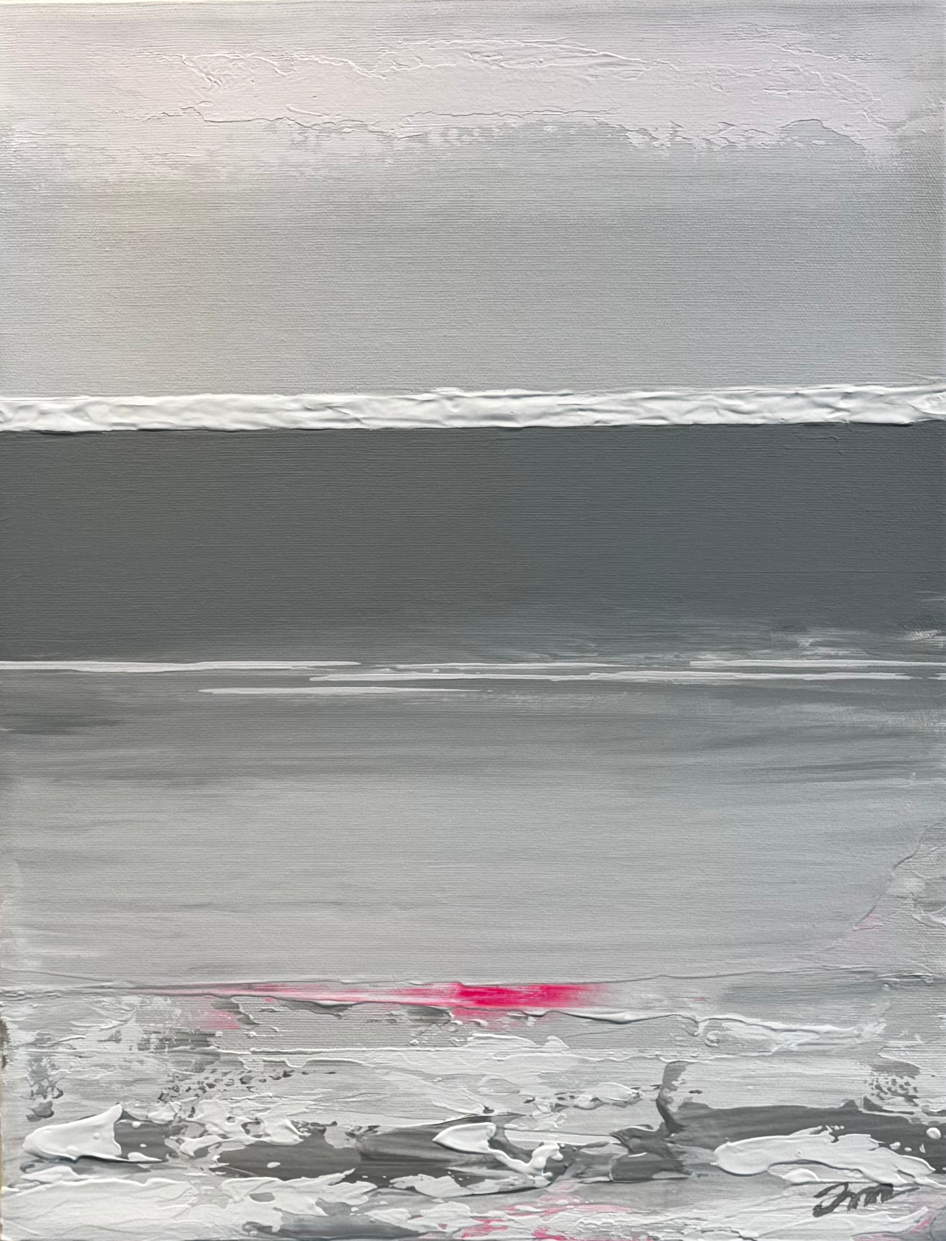 SORBET I Isabelle Murray Acrylique sur toile 14 x 18 pouces SORBET I