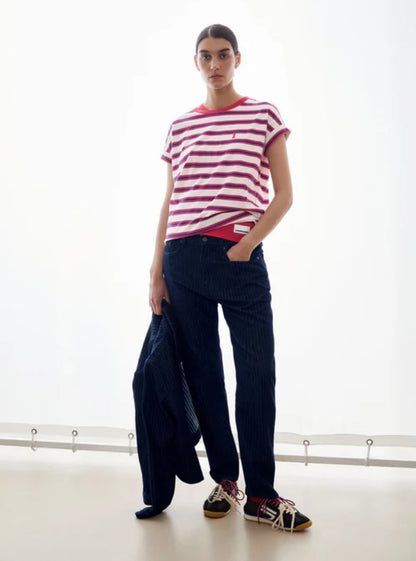IDAARA STRIPES T-SHIRT  Fabriqué à partir de 100 % coton biologique Armed Angel