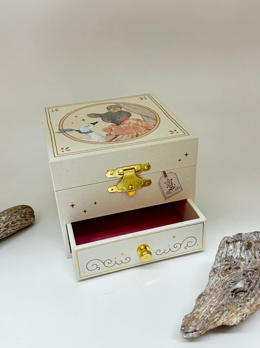 La boîte à musique Petite école de danse, dessinée à Paris Moulin Roty 667105