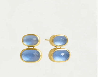 Boucles d'oreilles pendantes Mercer à double pierre précieuse Dean Davidson Boucles d'oreilles pendantes Mercer