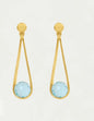 Boucles d'oreilles Ipanema Sky Blue Davidson Boucles d'oreilles Ipanema Sky Blue e883-g-sb