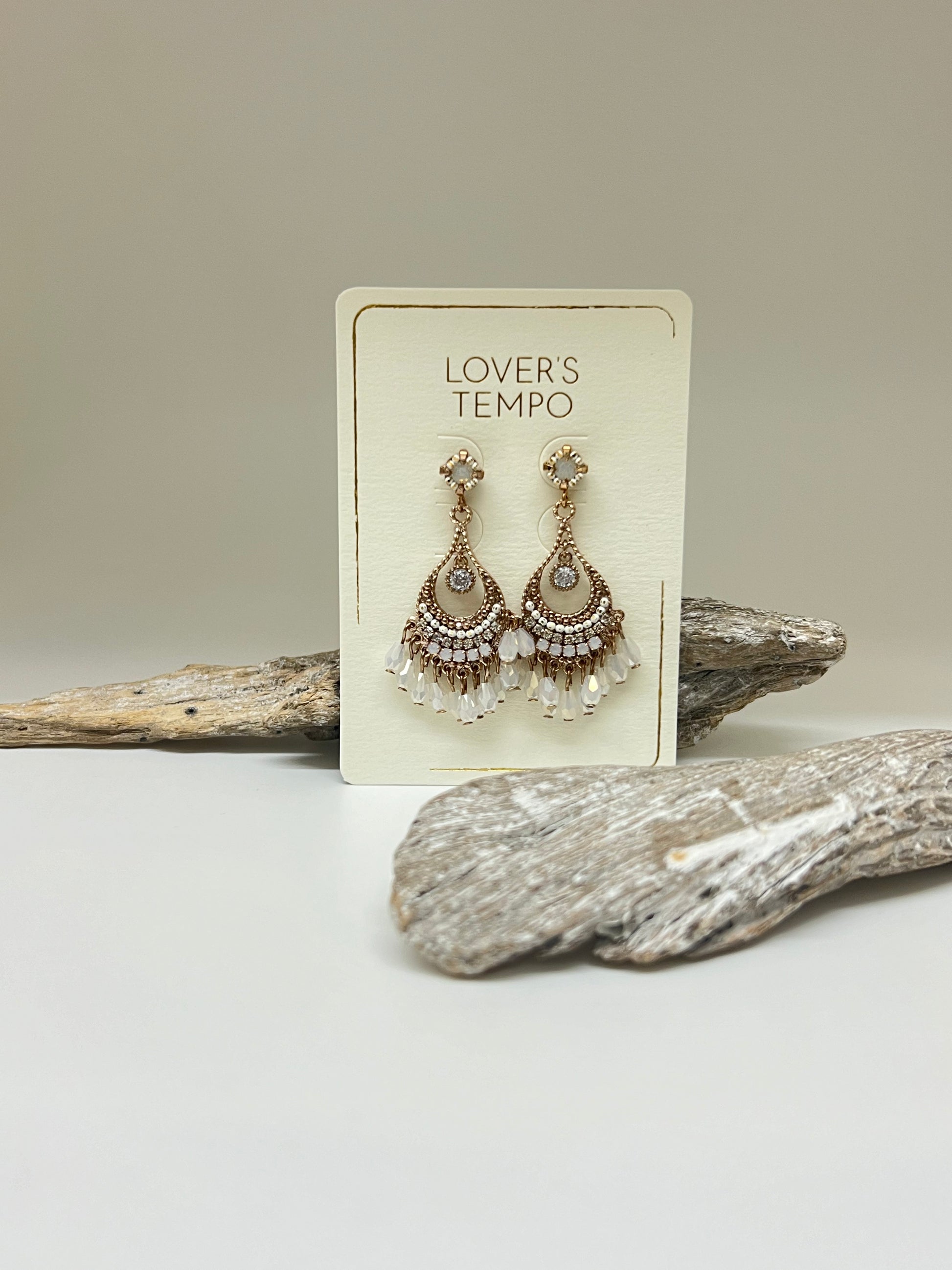 Boucles d'oreilles Coco Beaded Chandelier (Copie) Lover's Tempo