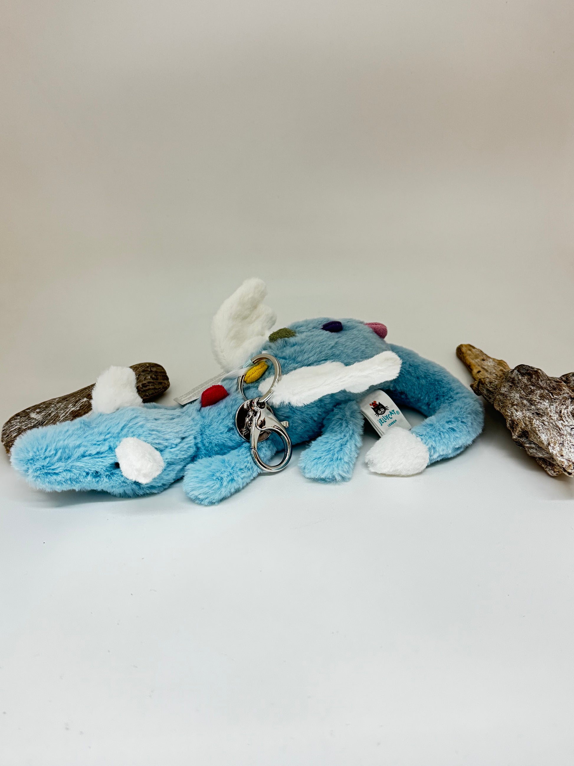 Porte-clés Dragon Céleste peluche Jellycat dessinée à Londres Porte-clés Dragon Céleste SKY4BC