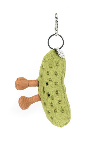 Porte-clés en forme de sac de cornichons Amuseables peluche dessinée à Londres Jellycat